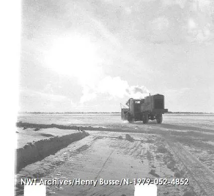 Snow clearning 1950's
