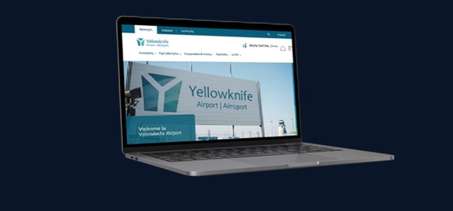 website header